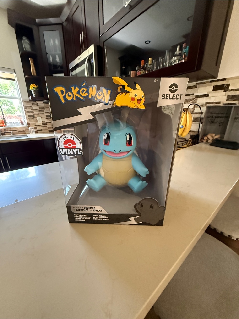 Pokémon Select Deluxe Vinyl Squirtle Figure – New in Box